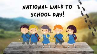 Walk to School Day!